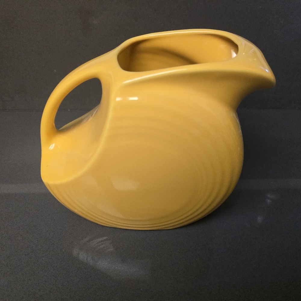 Fiestaware Daffodil Ceramic Pitcher